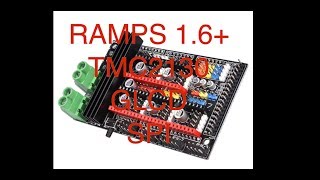 How to ReARM and RAMPS 16 plus with TMC2130 drivers with full graphics LCD [upl. by Feldt]