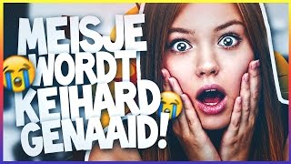 MEISJE WORDT KEIHARD GENAAID  TROLL 117 [upl. by Ahsimat]