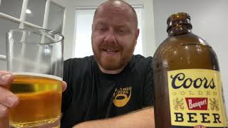 USA BEER REVIEW 2 Coors  Banquet [upl. by Meehyr778]