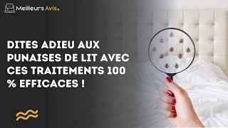 Dites adieu aux punaises de lit avec ces traitements 100  efficaces [upl. by Ecylla]