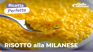 RISOTTO alla MILANESE – La ricetta storica del ristorante Boeucc di Milano 💛 [upl. by Ylenats47]