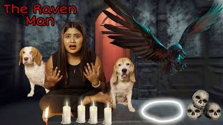 I Played THE RAVEN MAN Haunted Game at MOONLESS night with my pets RIA [upl. by Maice482]