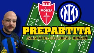 MONZA  INTER❗️ANALISI PREPARTITA CON LAVAGNA TATTICA❗️seriea [upl. by Eleahcim992]