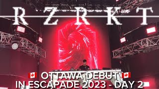 RZRKT 💀 DEBUT IN OTTAWA ESCAPADE 2023 🇨🇦  Best Drop Day 2 [upl. by Anyah185]