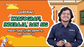 KARTOGRAFI INDERAJA DAN SIG  GEOGRAFI  MATERI UTBK SBMPTN DAN SIMAK UI [upl. by Zebulon12]