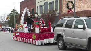 Hundreds attend 2023 Christmas Parade in Dunn [upl. by Rapsag]