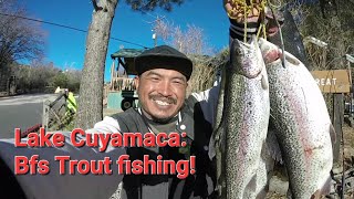 Bfs Trout fishing Lake Cuyamaca with Powerbait [upl. by Tally]