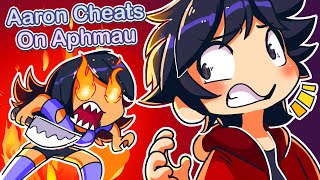 Aaron CHEATS ON APHMAU  Gacha Life [upl. by Ecissej792]