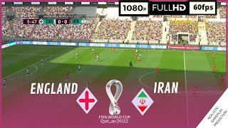 ENGLAND vs IRAN • WORLD CUP QATAR 2022 • Realistic Simulation • Full Match Nov 21 2022 [upl. by Azaria]