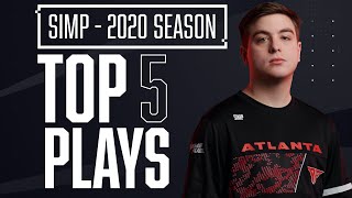 Simp SMASHES Kill Record TWICE — Top 5 ImSimp Plays of 2020 [upl. by Irok]