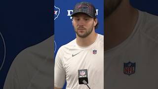 Bills QB Josh Allen on the Ravens “We ran into a buzz saw” shorts shortsvideo [upl. by William786]