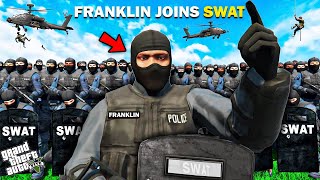 Franklin Joined SWAT in GTA 5 [upl. by Baiel719]