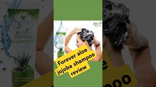 ♥️ forever aloe jojoba shampoo review shorts trending flp [upl. by Nnahgaem]