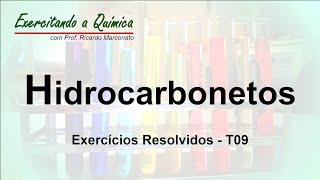 Hidrocarbonetos  Exercícios Resolvidos T09 [upl. by Sisely]