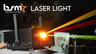 सबसे तगड़ी Laser Light 40w BSM GT4RGB Dj Laser Lighg for Roadshow or Event [upl. by Eiuqram978]