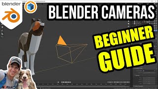 The ULTIMATE GUIDE to Cameras in Blender Beginners Start Here [upl. by Irpac]