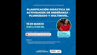 PLURIGRADO Y MULTINIVEL  Planificación Didáctica de Actividades de Enseñanza [upl. by Eimmij505]