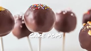 GÖR CAKE POPS KLUBBOR  Endast 3 ingredienser [upl. by Saduj109]