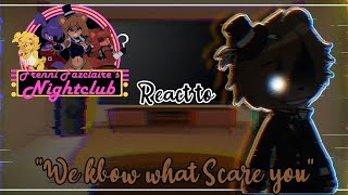 FNCFNIA 3d react to quotWe know what scare you༒彡𝓜𝓲𝓼𝓸𝓸𝓷𝓴𝓾𝓷༒彡Read description for the credits [upl. by Eirotal784]