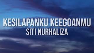 Siti Nurhaliza  Kesilapanku Keegoanmu（Official Lyric Video [upl. by Holman]