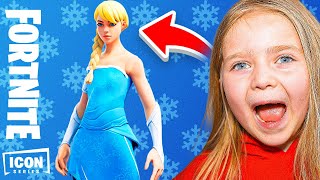 FaZe H1ghSky1 Surprises LITTLE SISTER W OWN Skin In Fortnite wholesome [upl. by Nevil]