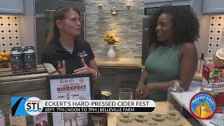 Eckerts Farm hosts annual HardPressed Cider Fest over 40 hard ciders featured [upl. by Canice]