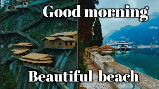 relaxable music and beautiful song sound good morning beautiful nature trending video [upl. by Oiramd]