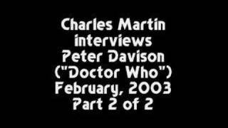 Peter Davison interview February 2003 [upl. by Ahteres94]