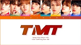 stray kids quottmtquot ot8 ver lyrics  color coded engromhan [upl. by Enimisaj422]