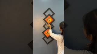 Warli art best wall decor diy 💐 shorts youtubeshort viral diy crafts homedecor warliart fun [upl. by Aisa]