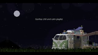 gorillaz chill and calm playlist  a gorillaz playlist [upl. by Aziul]