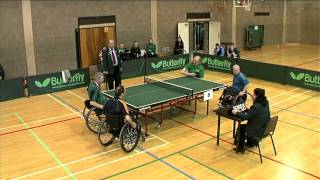 Wheelchair Doubles Final Irish Table Tennis National Championships 2011 [upl. by Etnwahs112]