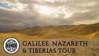 GALILEE NAZARETH TIBERIAS Tour  ISRAEL Travel Vlog [upl. by Korwun]