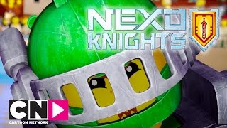 Tornerspel med Aaron  LEGO Nexo Knights  Svenska Cartoon Network [upl. by Ymrej685]