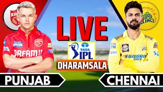 IPL 2024 Live CSK vs PBKS Live Match  IPL Live Score amp Commentary  Chennai vs Punjab Live Match [upl. by Kcirej]