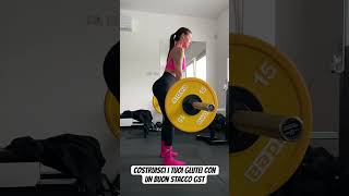 Stacco Gst utilizzalo per massimizzare il lavoro del tuo gluteo booty gluteogym [upl. by Ehc551]