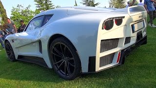 Mazzanti Evantra w 750HP LS7 70L V8  REVS [upl. by Batsheva]