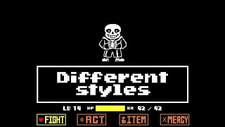 Megalovania but every 10 seconds it plays a different style [upl. by Yclek462]