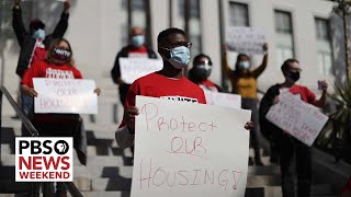 Evictions skyrocket as rising rents squeeze lowincome Americans [upl. by Eceeryt681]