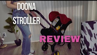 Doona Stroller Review shortrichgirlgonebroketv [upl. by Burgess]