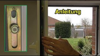 Anpressdruck beim Fenster richtig einstellen – Anleitung  Fenster für Somer amp Winter justieren [upl. by Ginger]