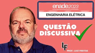 Questão Discursiva do ENADE 2023  Eng Elétrica Circuito RLC resolvido Passo a Passo enade [upl. by Anairda]