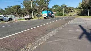 Stanthorpe Garbage with SL01254 while waiting for my School Bus [upl. by Aicenat551]