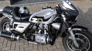 Honda Goldwing 1200 Café racerStreetfighter [upl. by Gunter]