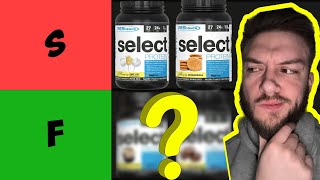 BEST PEScience SELECT Protein Flavor Tier List [upl. by Nnyre488]