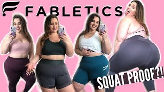 Fabletics Are They Squat Proof  Sarah Rae Vargas [upl. by Yoj939]