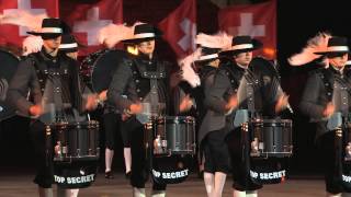 Top Secret Drum Corps  Royal Edinburgh Military Tattoo 2015 [upl. by Trula76]