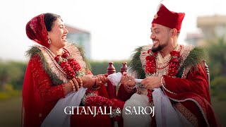 Gitanjali amp Saroj  Wedding Film   A Symphony of Love [upl. by Auhoj]