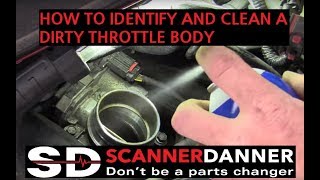 2014 Chevy Malibu 20L P1101 Caused by a Dirty Throttle Body [upl. by Hpeosj]