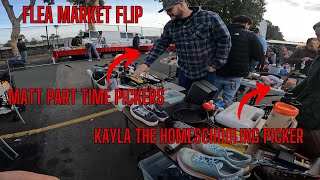 Flea Market Flipping Kayla The Homeschooling Picker amp Matt Part Time Pickers Are in Town [upl. by Katina972]